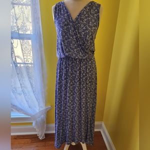 Old Navy Blue Maxi Dress size Large